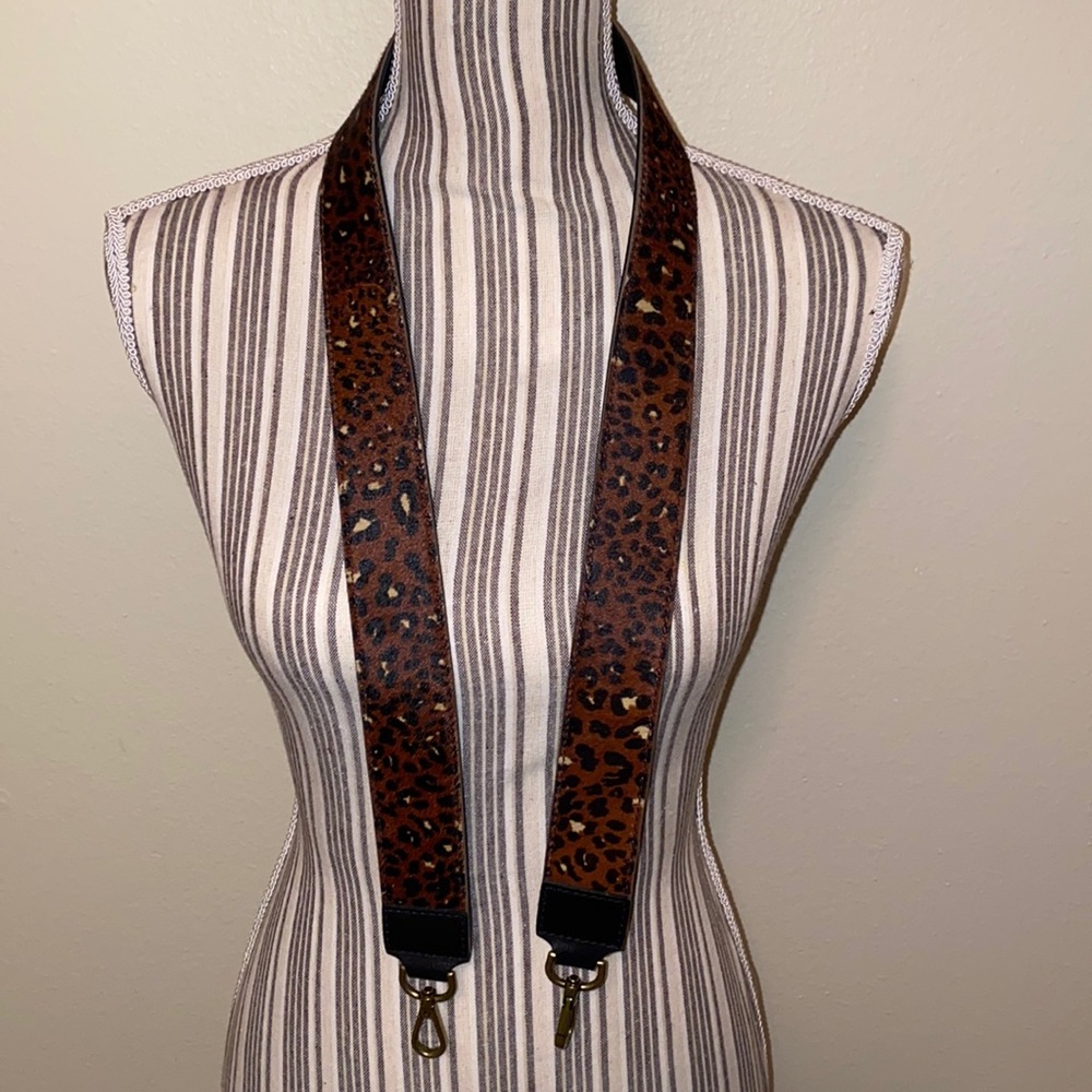 Madewell spotted calf shoulder strap ONLY